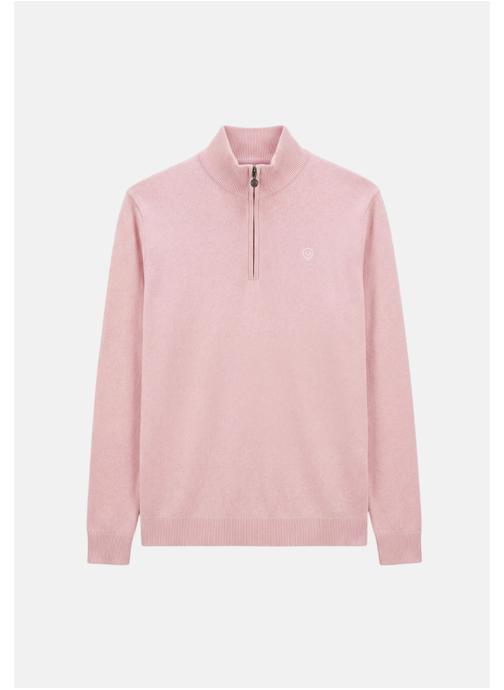 Serge Blanco Pulls Malo homme rose