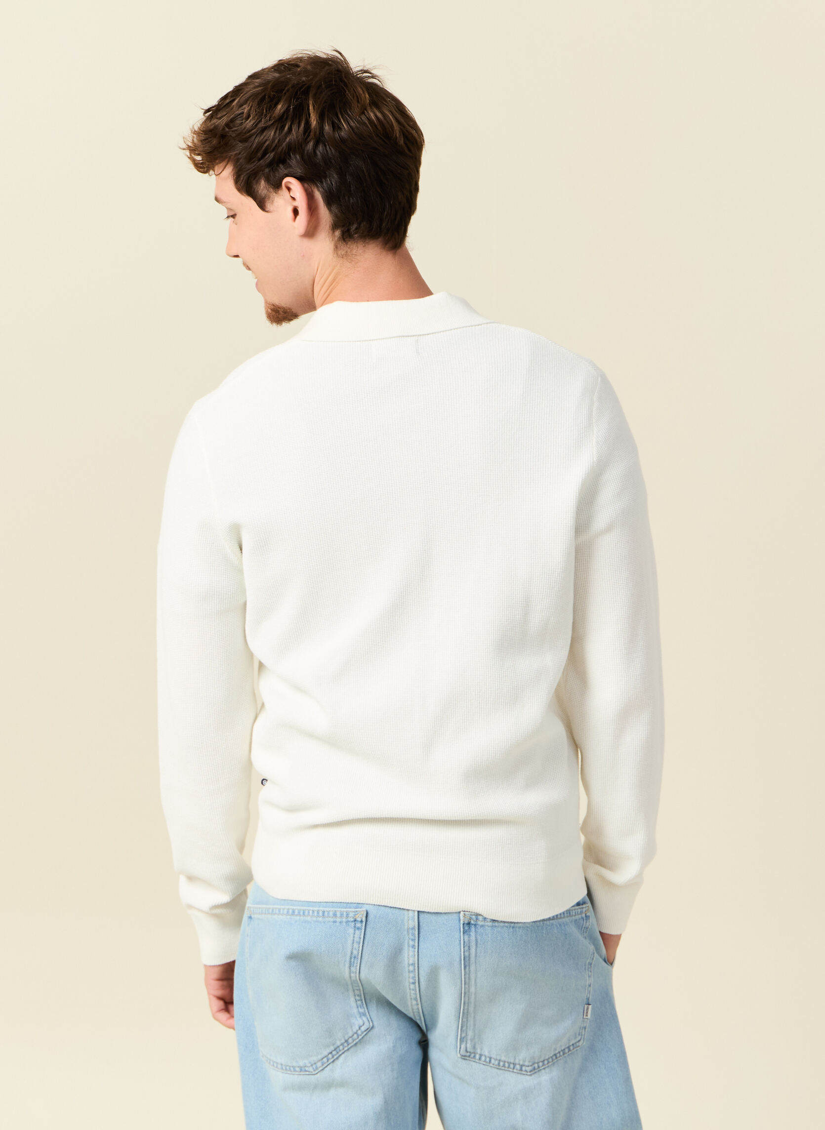 Pulls SPRINGPOLOH homme blanc Bonobo Pulls SPRINGPOLOH homme blanc Blanc