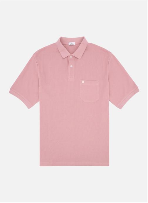 Serge Blanco Polos Polo MC homme rose