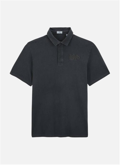Serge Blanco Polos Polo MC homme gris