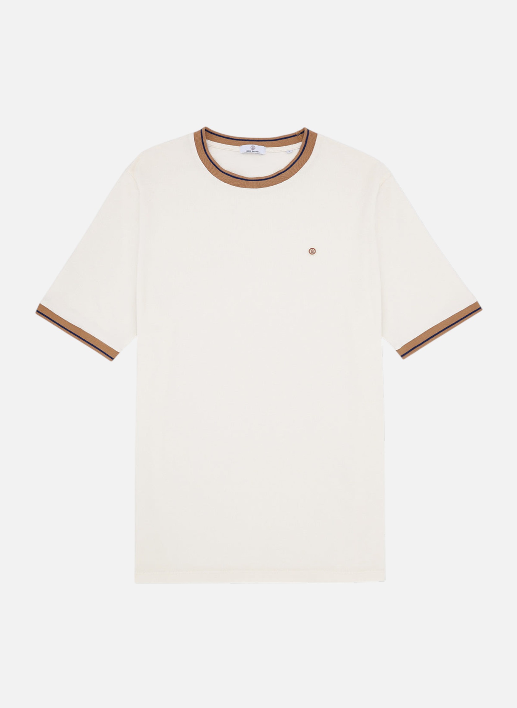 Tee-shirts T-shirt homme blanc Serge Blanco Tee-shirts T-shirt homme blanc Blanc mat