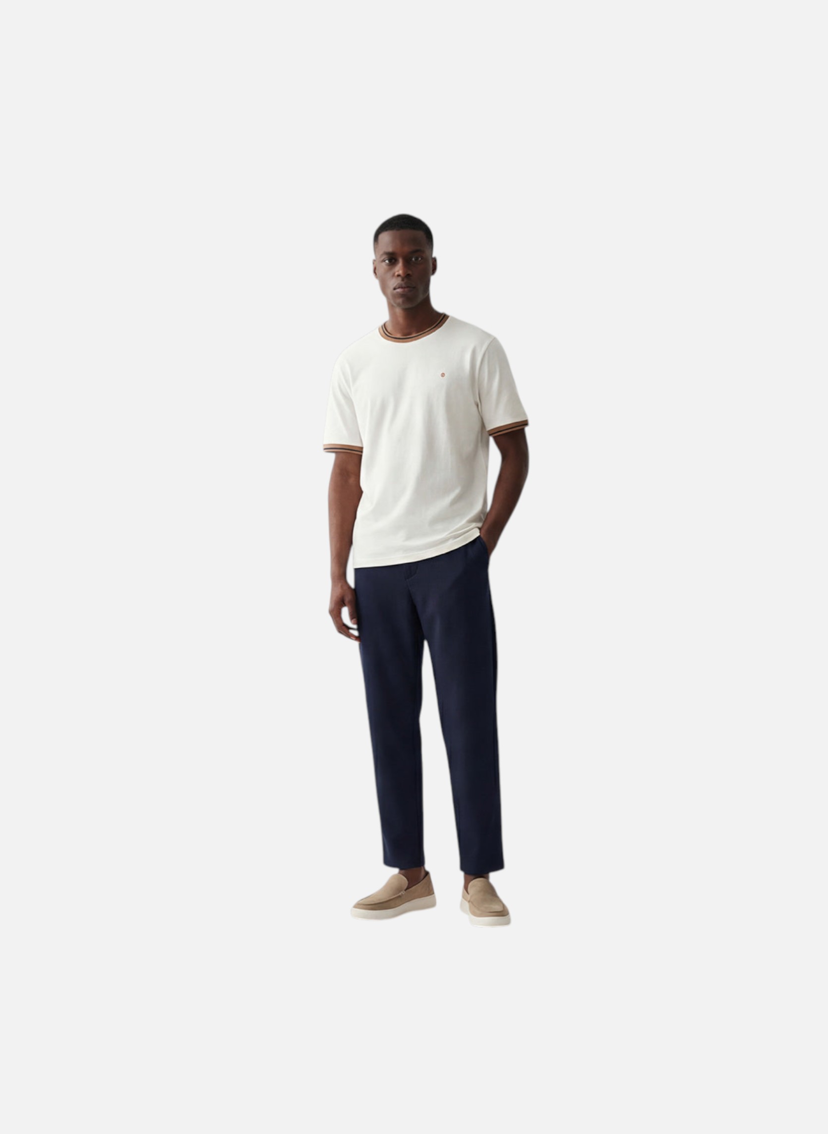 Tee-shirts T-shirt homme blanc Serge Blanco Tee-shirts T-shirt homme blanc Blanc mat