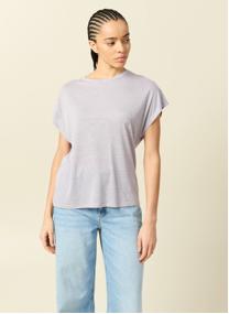 Tee-shirts SHINYCOUF femme bleu