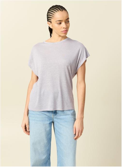 Bonobo Tee-shirts SHINYCOUF femme violet