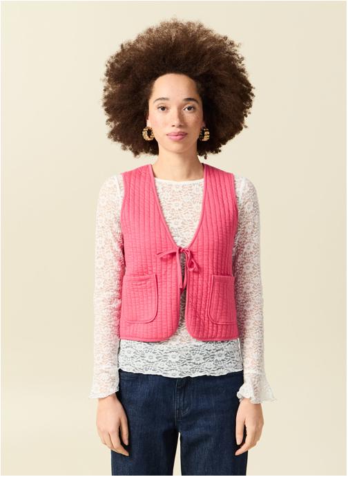 Bonobo Gilets TAHITIGILF femme rose