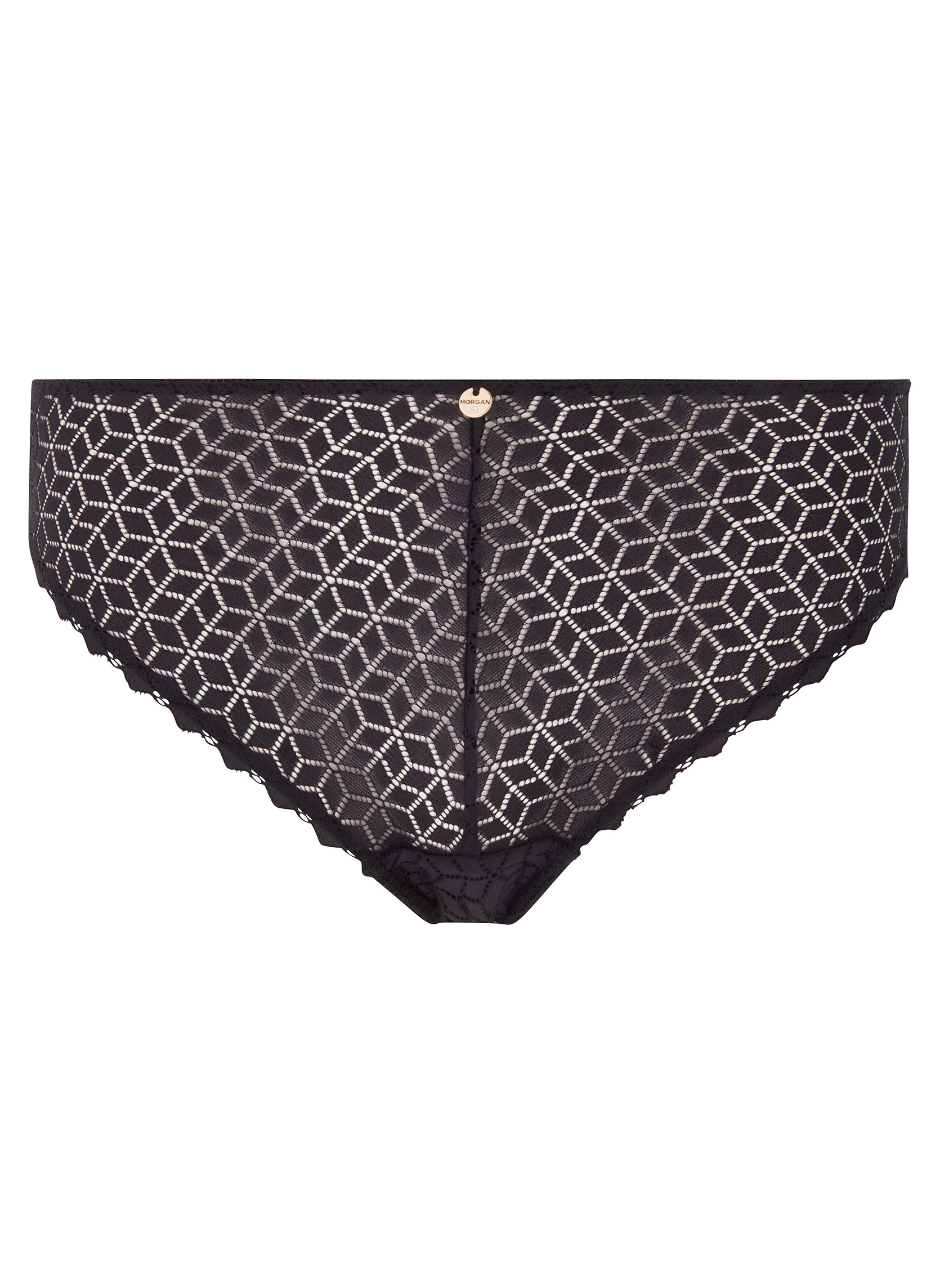 Culottes Slip noir Carolina femme noir Morgan Culottes Slip noir Carolina femme noir Noir