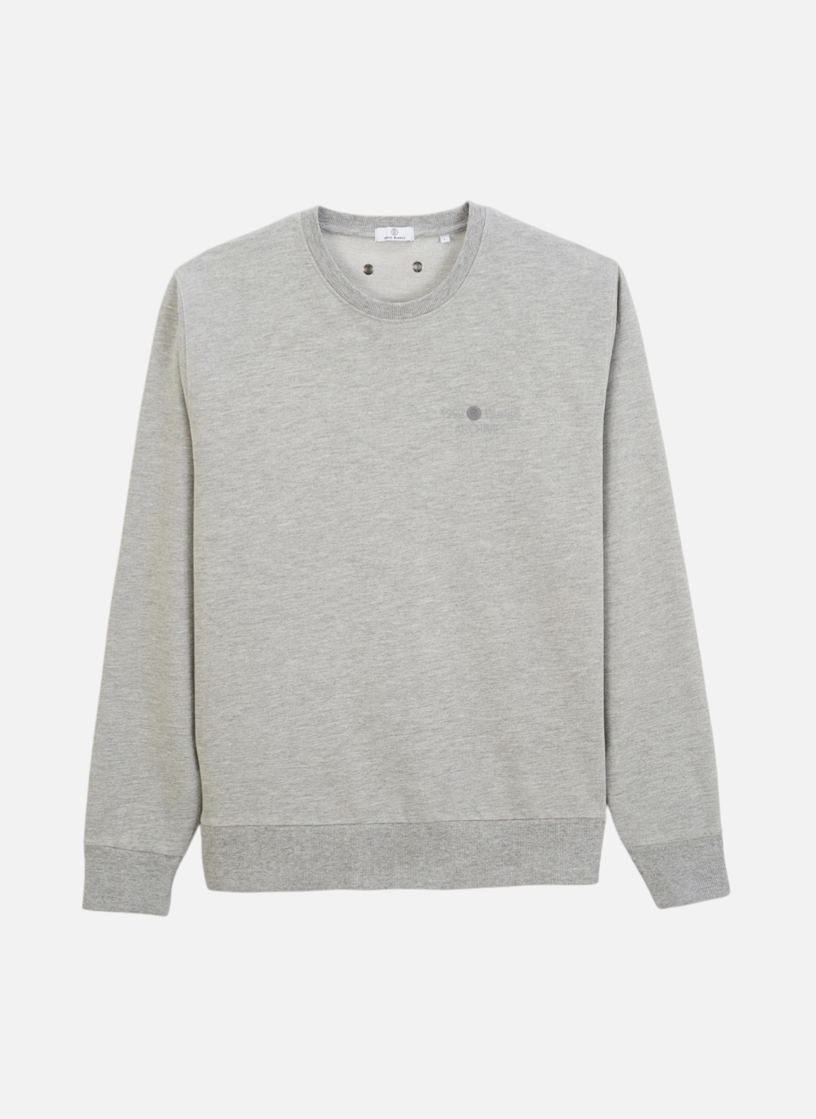 Sweats à capuche Sweat homme gris Serge Blanco Sweats à capuche Sweat homme gris Gris chiné