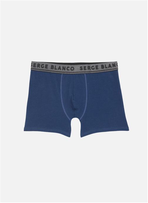 Serge Blanco Slips Boxer homme bleu