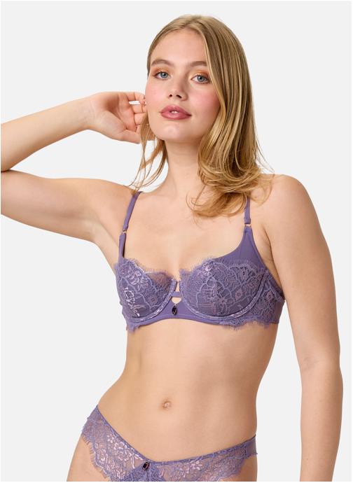 Brigitte Bardot Brassières Soutien-gorge coques moulées violet Aromatique femme violet