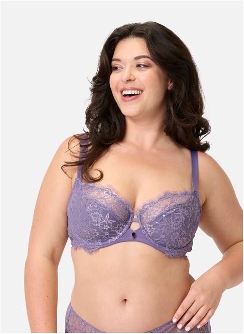 Brigitte Bardot Brassières Soutien-gorge armatures grand maintien violet Aromatique femme violet