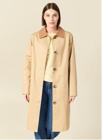 Trench-coats CITYMAC4F femme beige Bonobo Trench-coats CITYMAC4F femme beige Beige