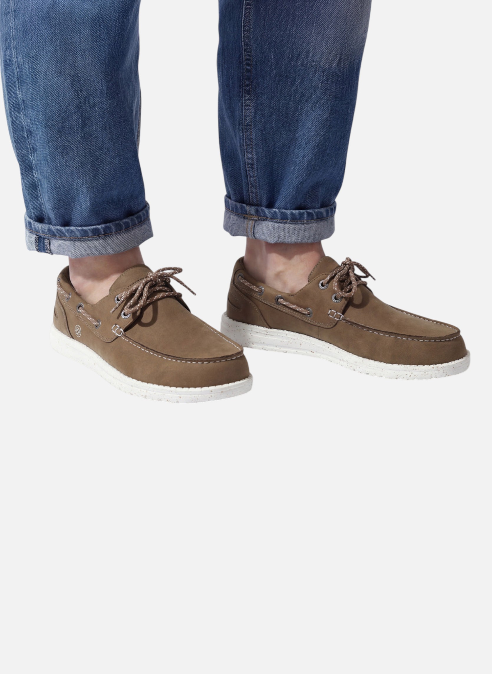 Chaussures bateaux Socoa homme marron Serge Blanco Chaussures bateaux Socoa homme marron Taupe
