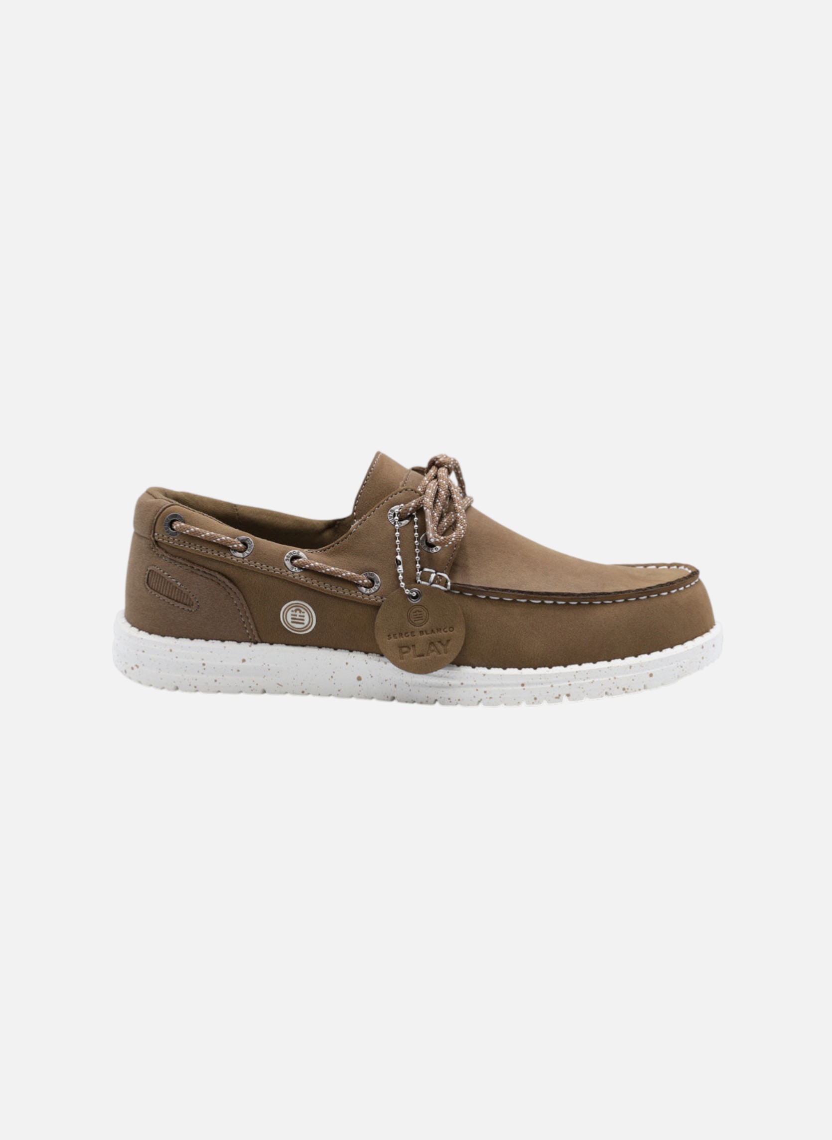 Chaussures bateaux Socoa homme marron Serge Blanco Chaussures bateaux Socoa homme marron Taupe