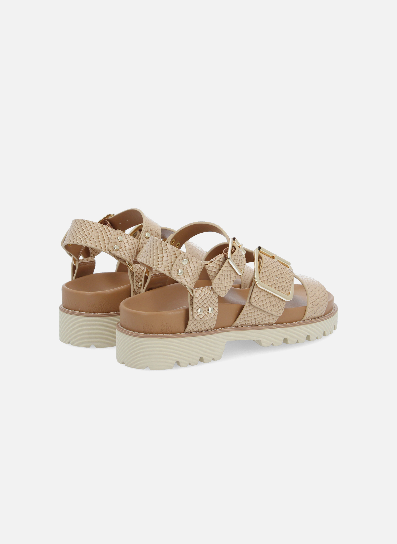 Sandales JUNE 4 femme beige No Name Sandales JUNE 4 femme beige Beige