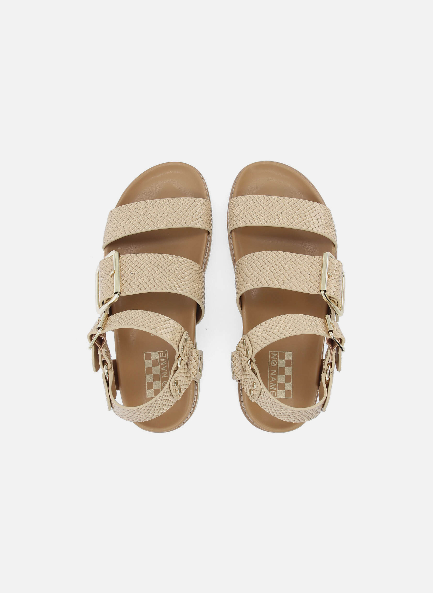 Sandales JUNE 4 femme beige No Name Sandales JUNE 4 femme beige Beige
