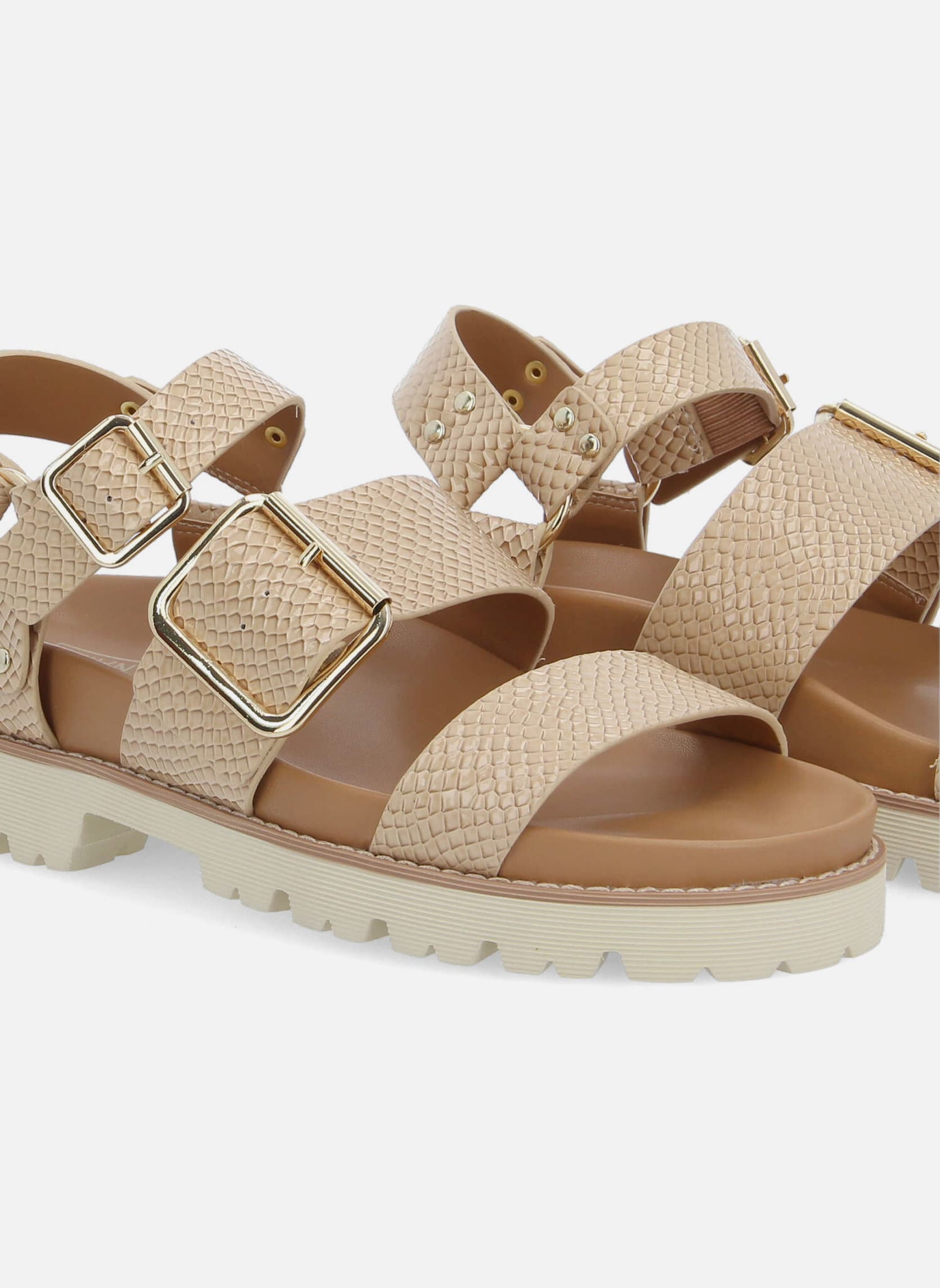 Sandales JUNE 4 femme beige No Name Sandales JUNE 4 femme beige Beige