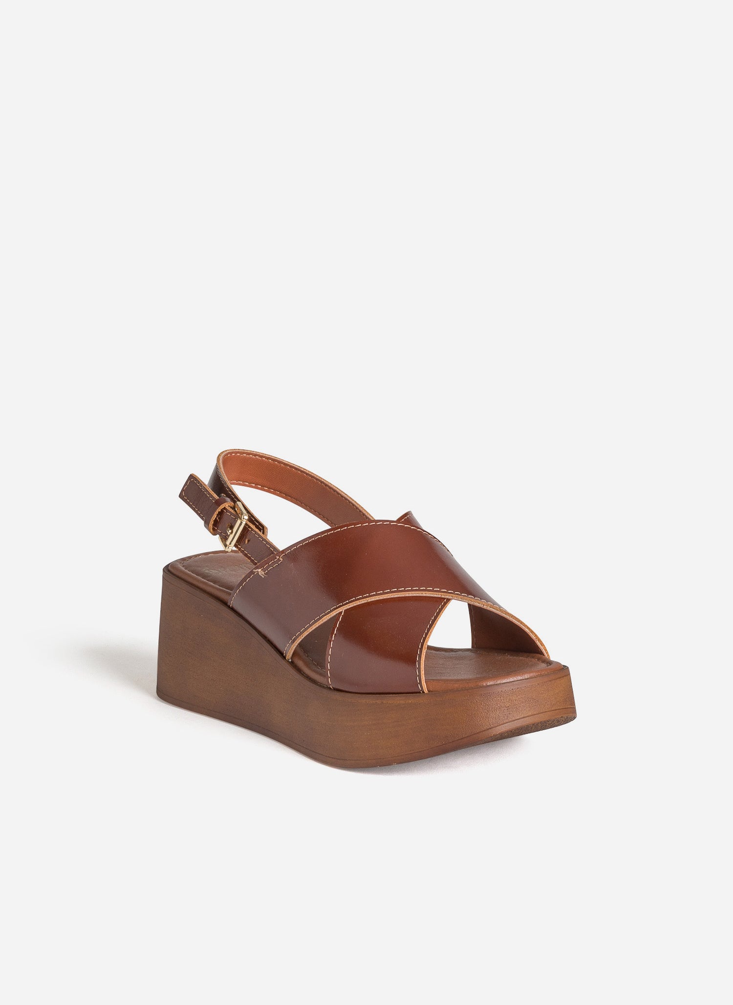 Sandales TALI. femme marron Eram Sandales TALI. femme marron Cognac