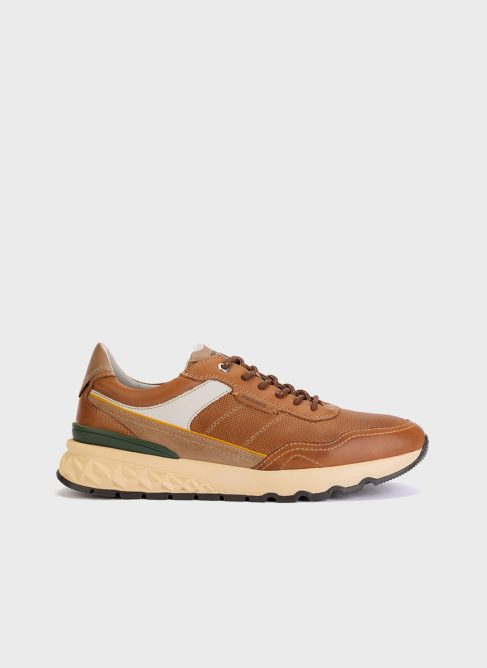Baskets basses ARANDA homme marron Pikolinos Baskets basses ARANDA homme marron Cognac