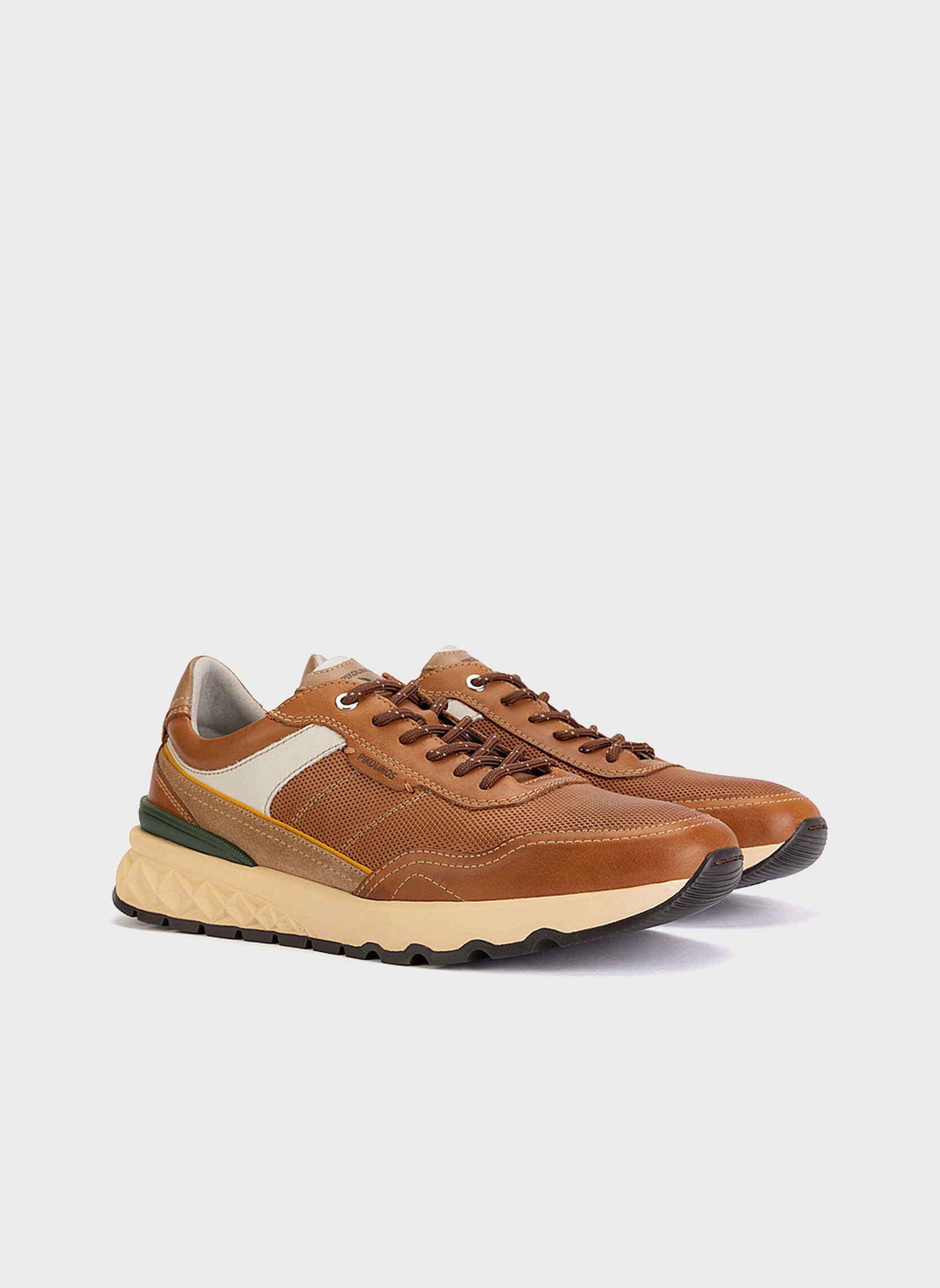 Baskets basses ARANDA homme marron Pikolinos Baskets basses ARANDA homme marron Cognac