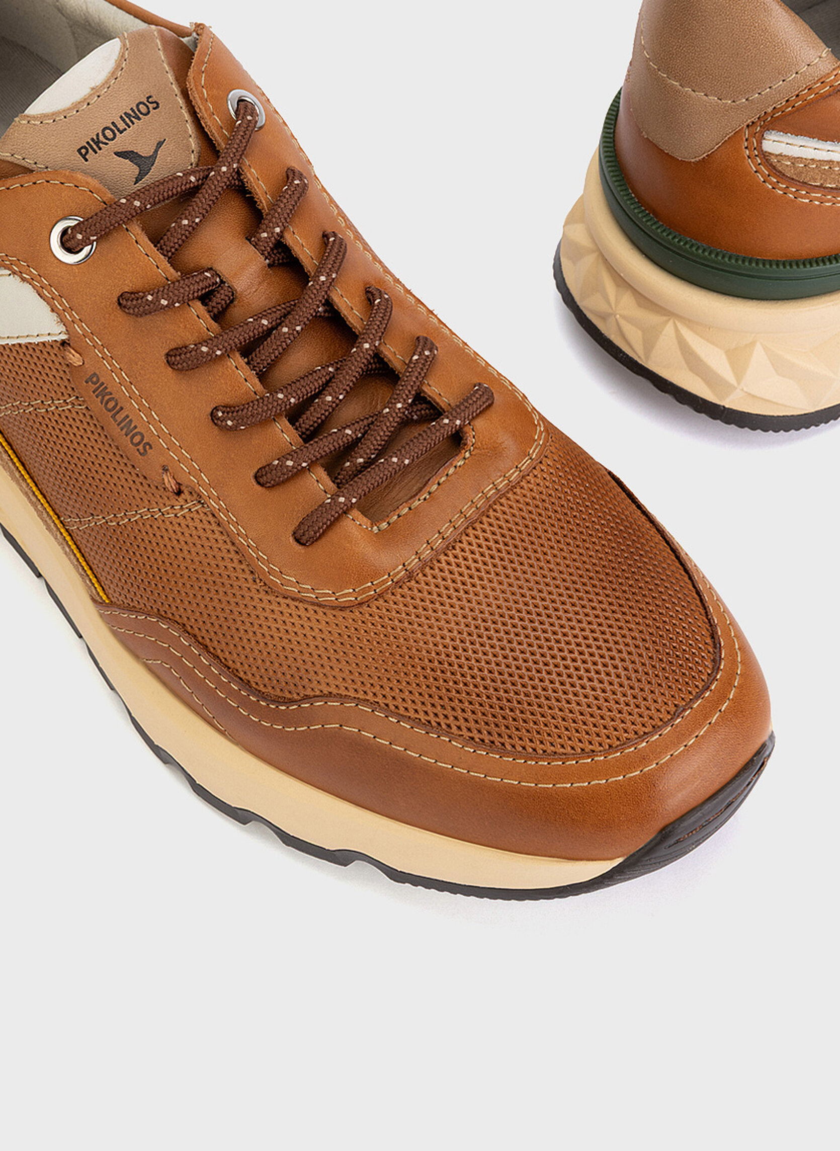 Baskets basses ARANDA homme marron Pikolinos Baskets basses ARANDA homme marron Cognac