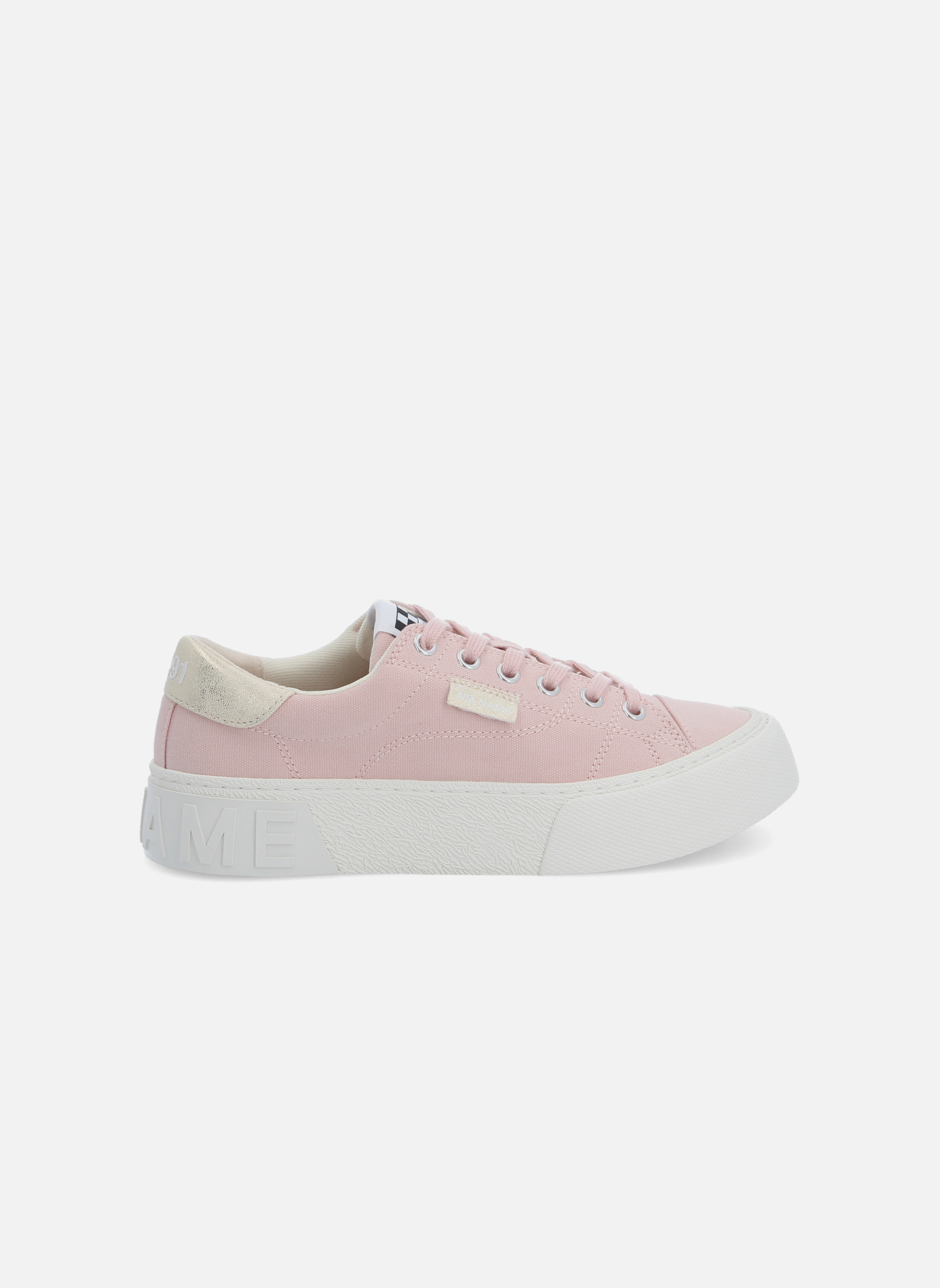 Baskets basses RESET femme rose No Name Baskets basses RESET femme rose Rose