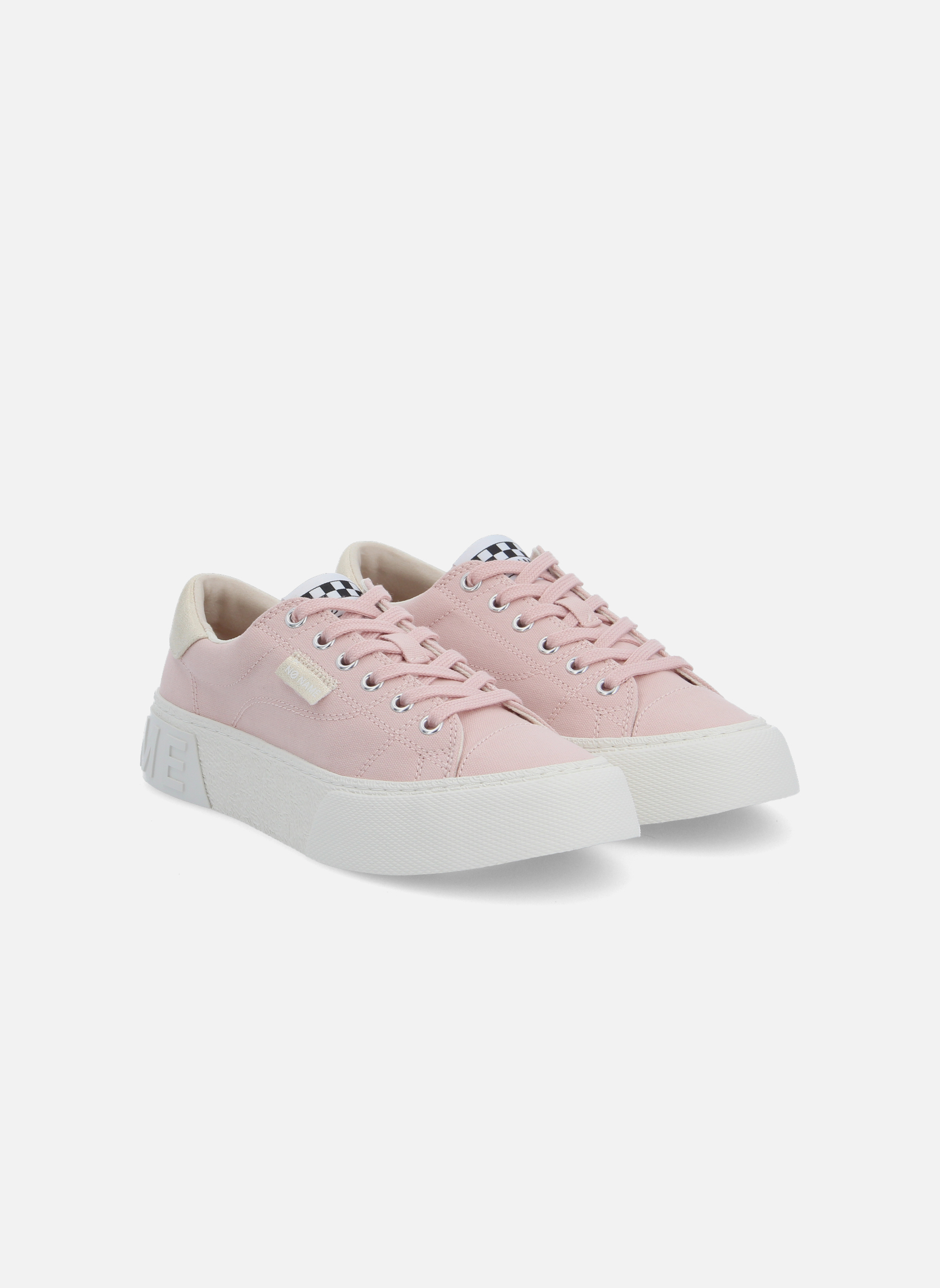 Baskets basses RESET femme rose No Name Baskets basses RESET femme rose Rose