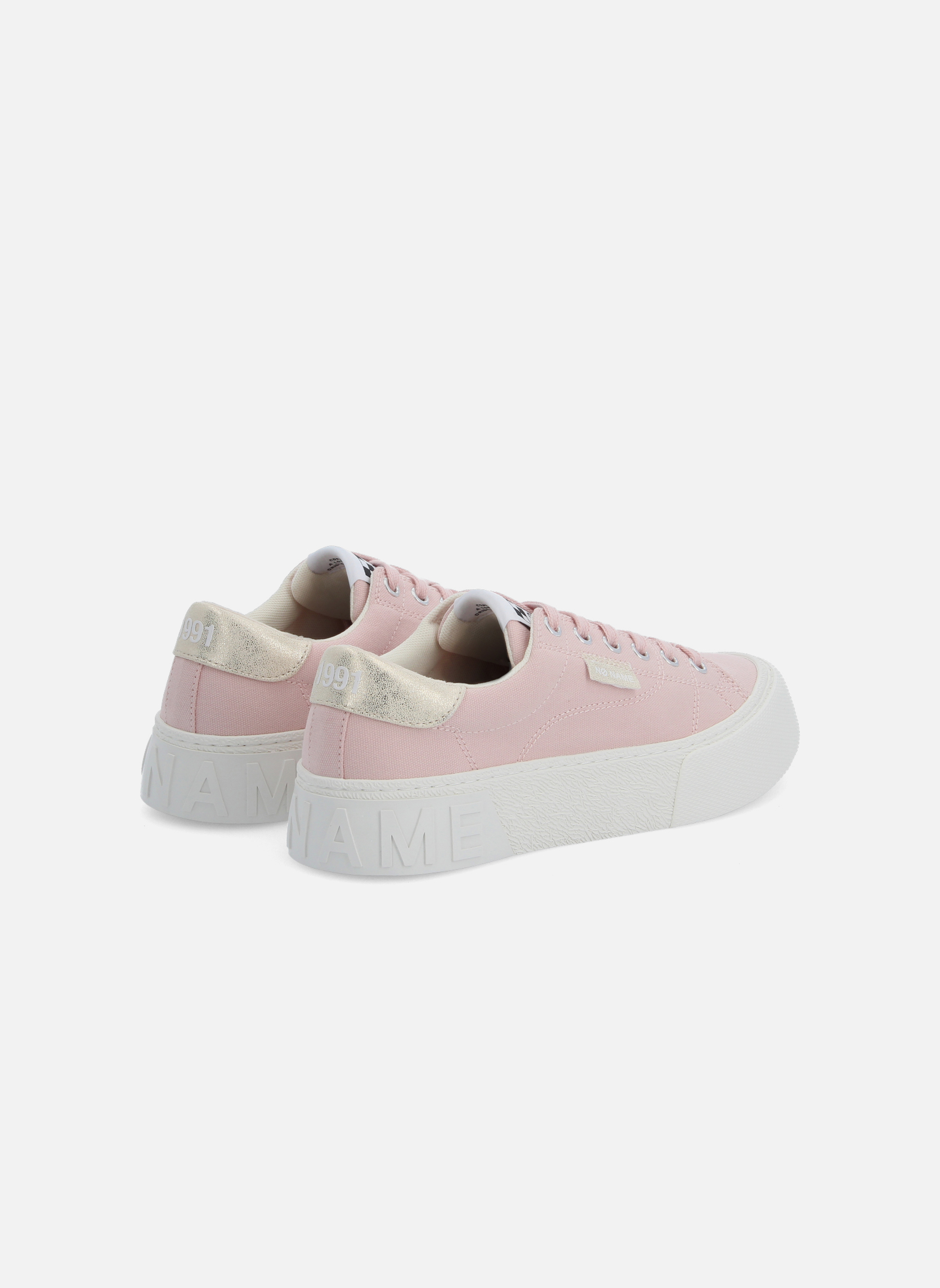 Baskets basses RESET femme rose No Name Baskets basses RESET femme rose Rose