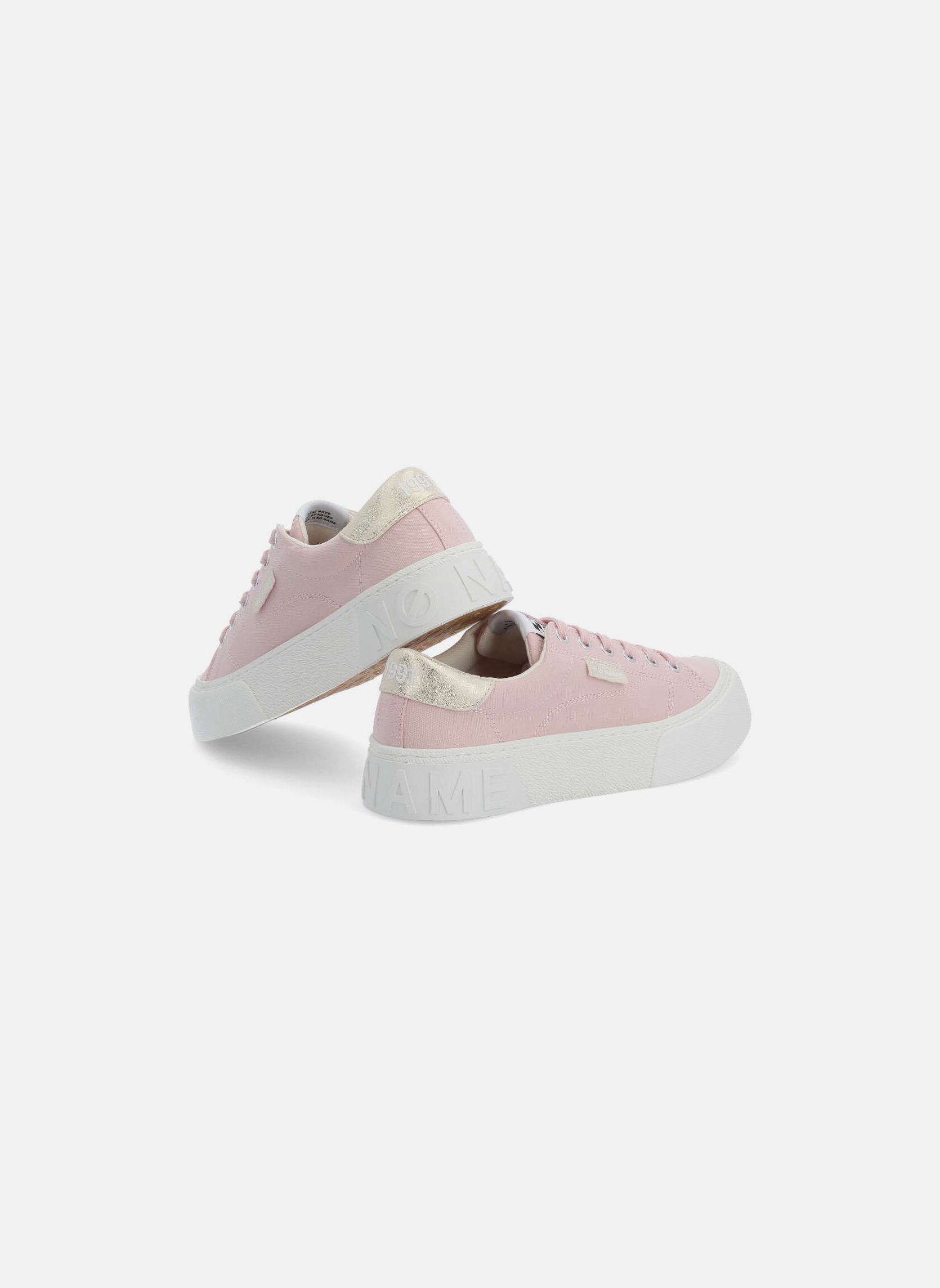 Baskets basses RESET femme rose No Name Baskets basses RESET femme rose Rose