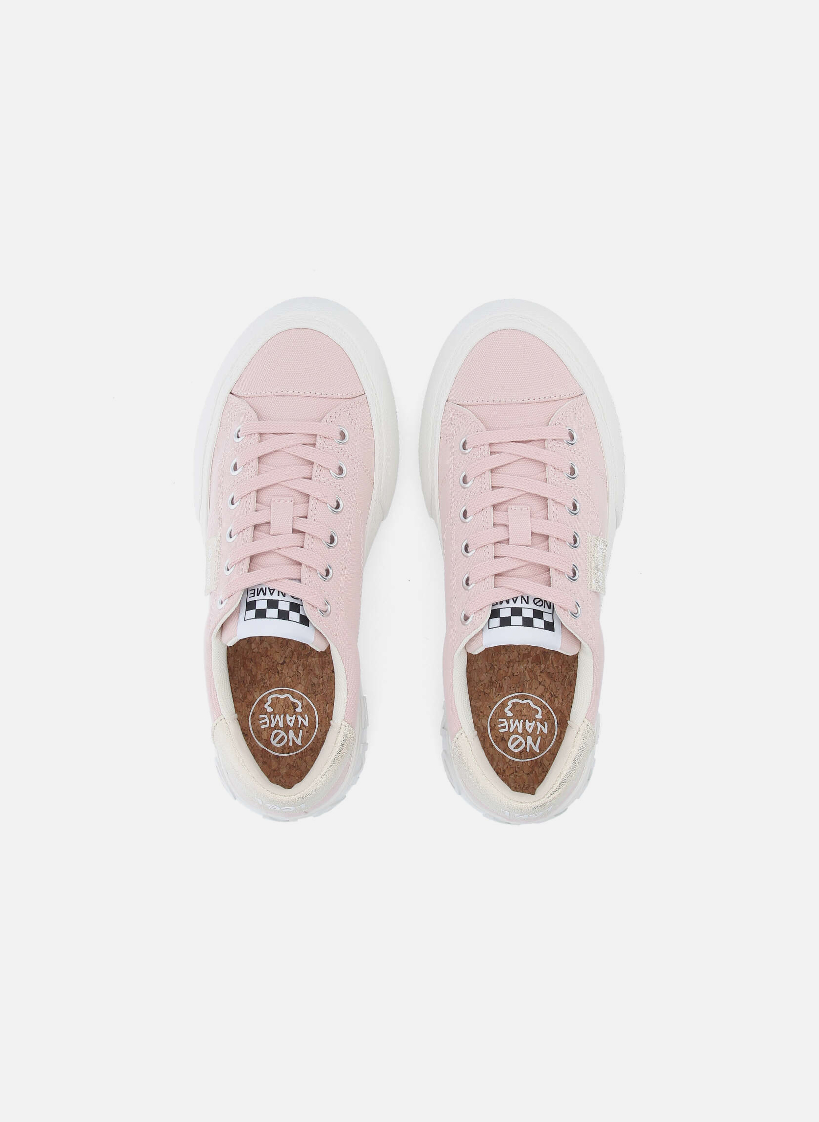Baskets basses RESET femme rose No Name Baskets basses RESET femme rose Rose