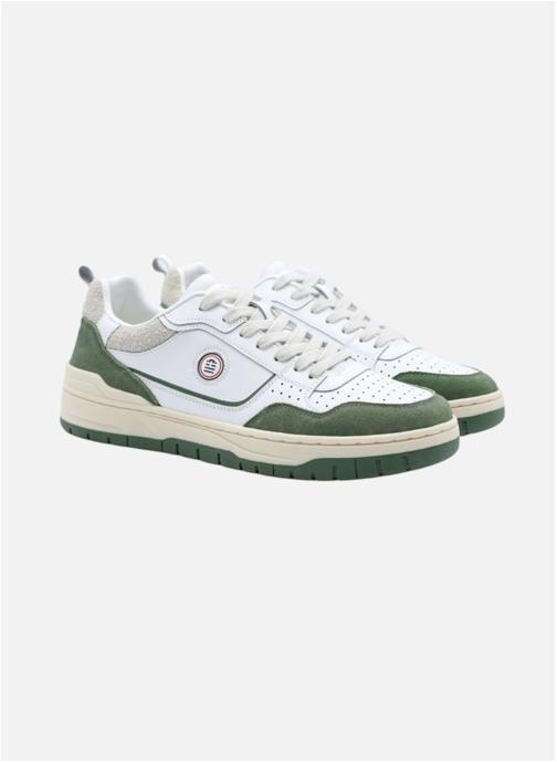 Serge Blanco Baskets basses Vernaz homme vert