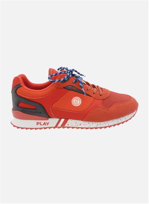 Serge Blanco Baskets basses Chamonix homme rouge