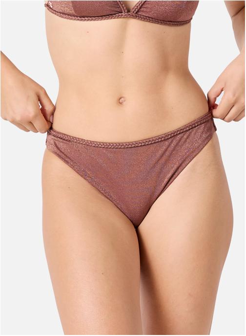 Brigitte Bardot Maillots de bain Slip de bain marron Folk femme marron
