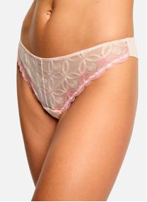 Culottes Tanga poudre Angie femme rose