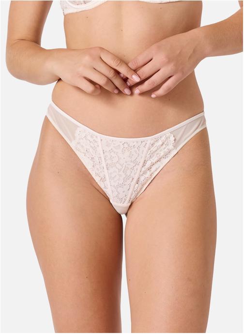 Brigitte Bardot Culottes Tanga crème Symphonie femme beige