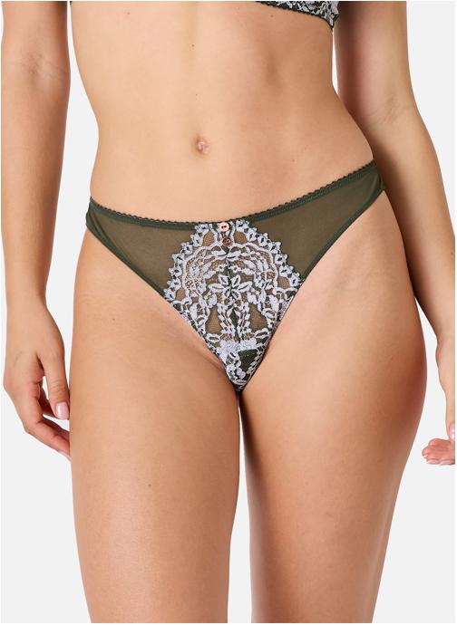 Brigitte Bardot Culottes Tanga kaki Mystique femme vert