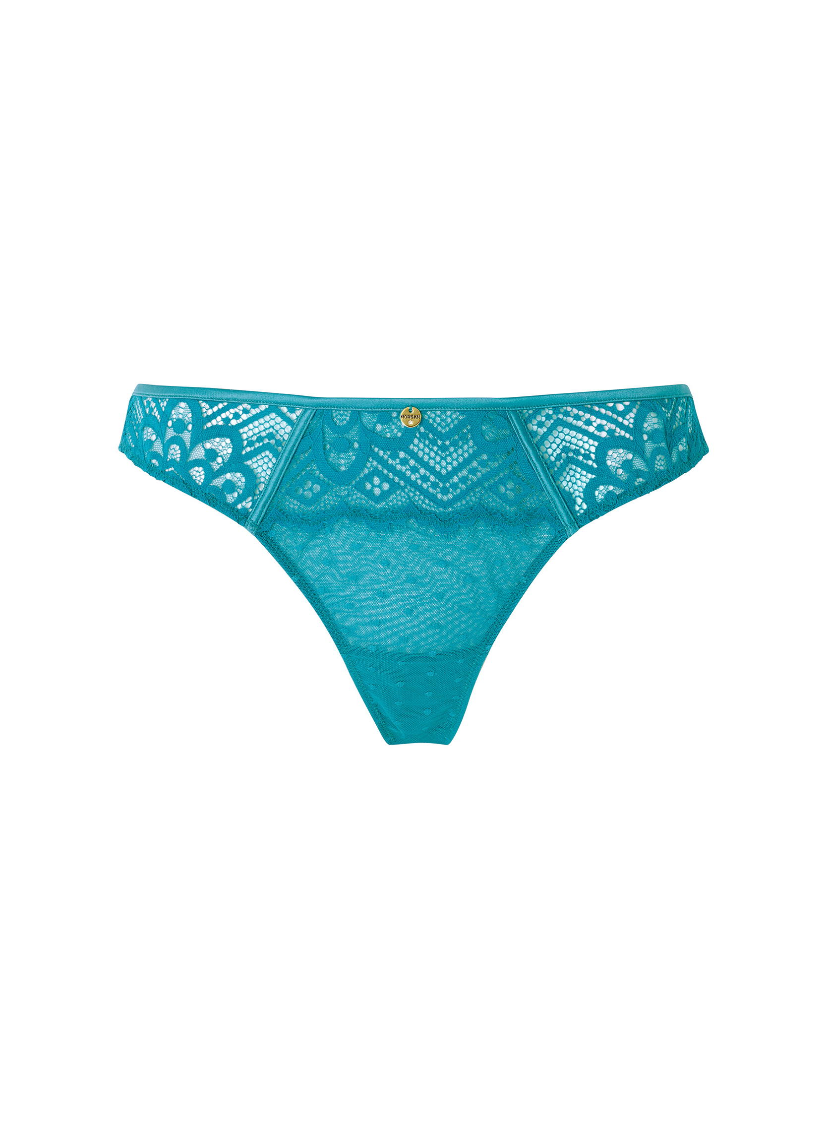 Culottes Tanga turquoise Lexi femme bleu Morgan Culottes Tanga turquoise Lexi femme bleu Bleu