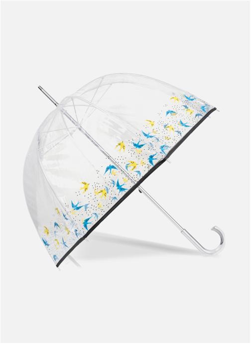 Isotoner Accessoires divers Parapluie cloche transparent PVC/Léopard Noir femme bleu