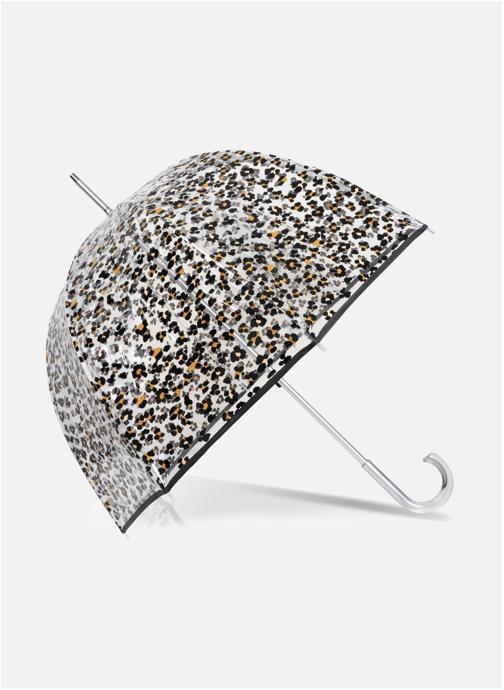 Isotoner Accessoires divers Parapluie cloche transparent PVC/Léopard Noir femme marron