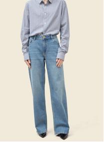 Jeans droit LISBOA-RELAX femme bleu