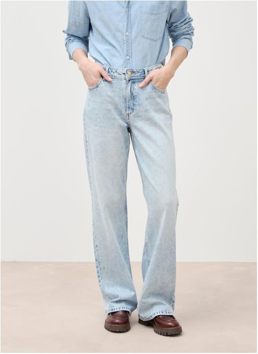 Bonobo Jeans droit LISBOA-RELAX femme bleu