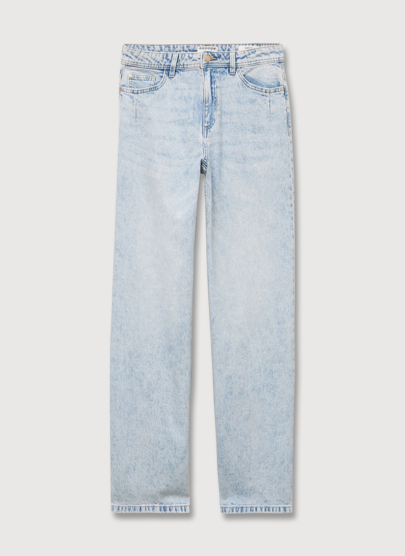 Jeans droit LISBOA-RELAX femme bleu Bonobo Jeans droit LISBOA-RELAX femme bleu Bleu clair