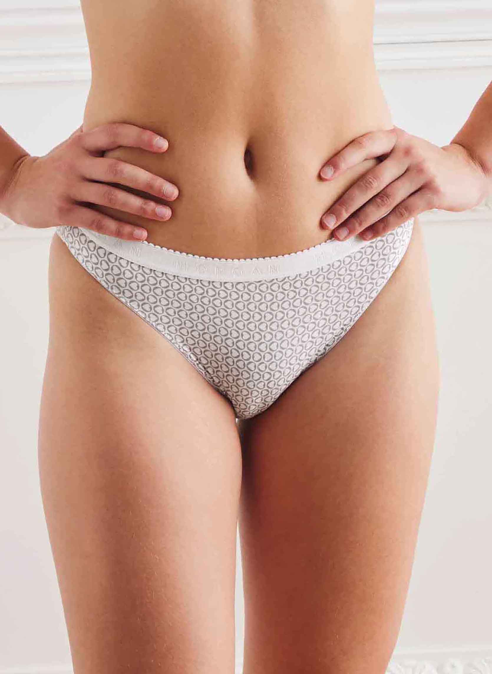 Culottes Slip blanc Gaby fille blanc Morgan Culottes Slip blanc Gaby fille blanc Blanc