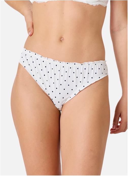 Brigitte Bardot Culottes Slip ivoire Amusette femme blanc