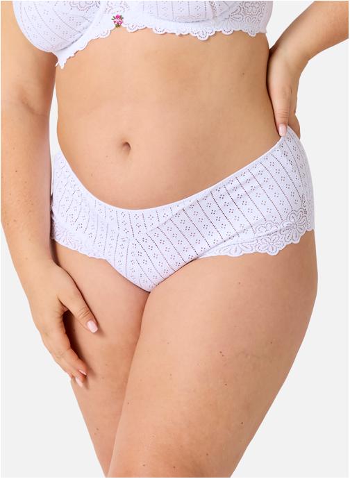 Brigitte Bardot Culottes Shorty blanc Poétesse femme blanc