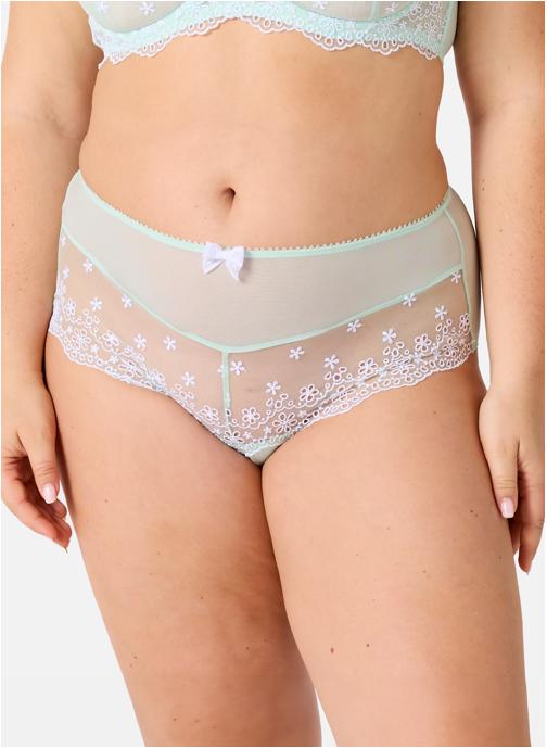 Brigitte Bardot Culottes Shorty grande taille vert Sensible femme vert