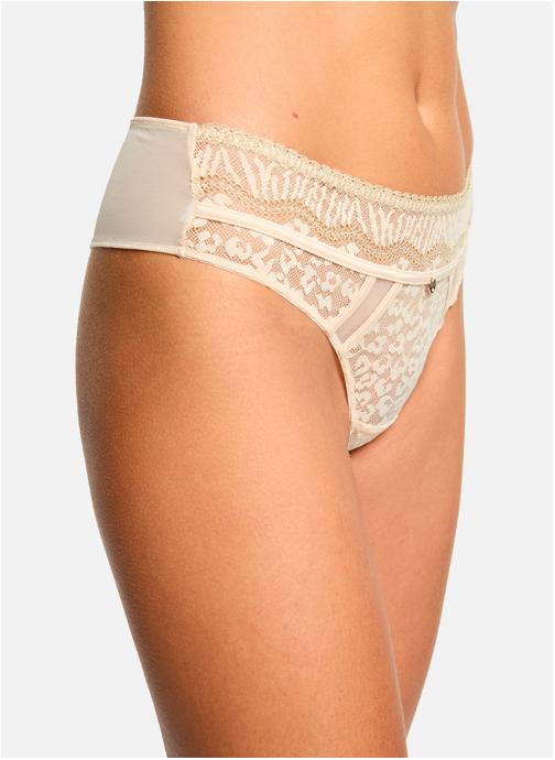Morgan Culottes Shorty String nude Cristina femme beige