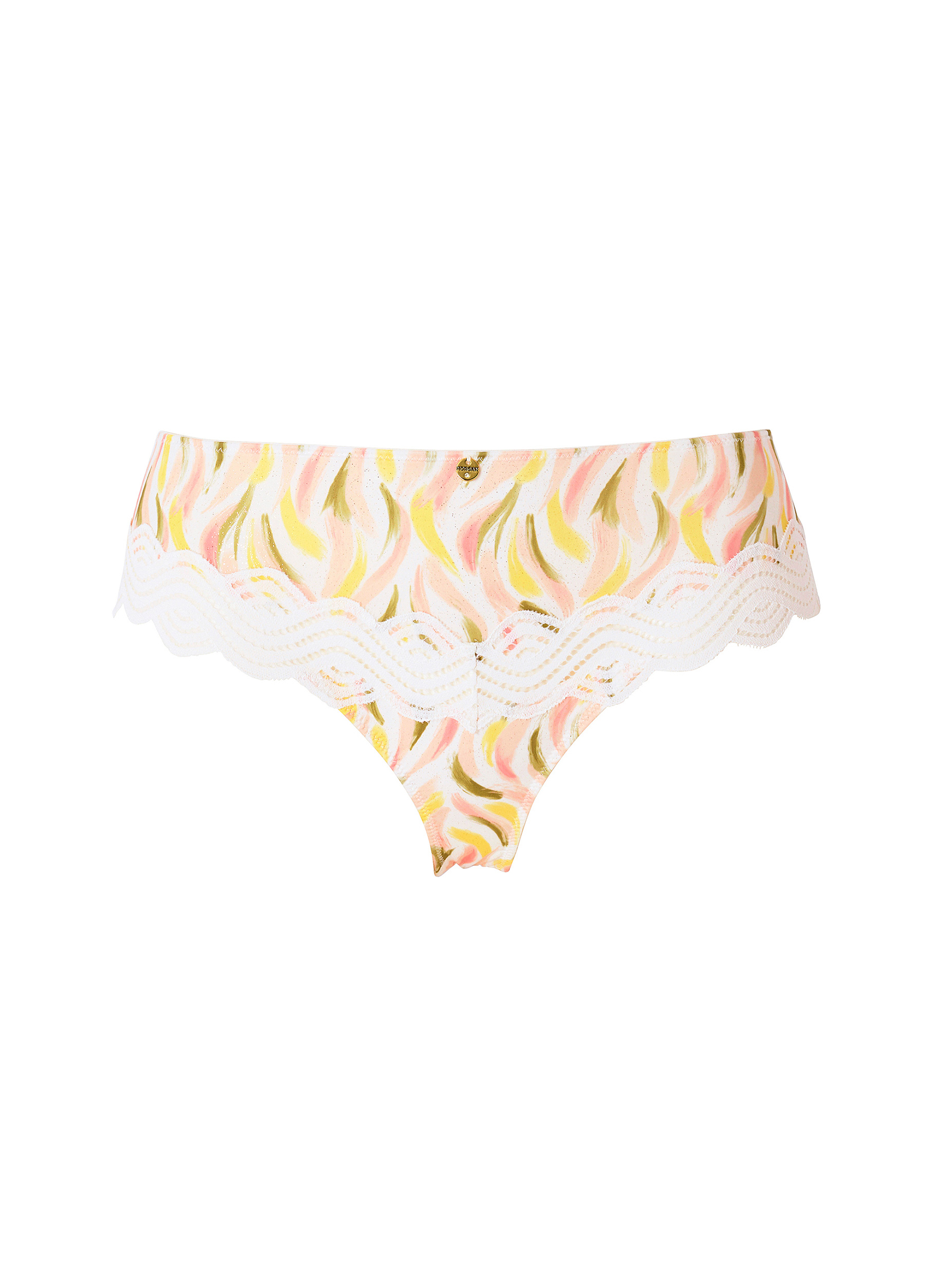 Culottes Shorty tanga ivoire Paola femme blanc Morgan Culottes Shorty tanga ivoire Paola femme blanc Blanc