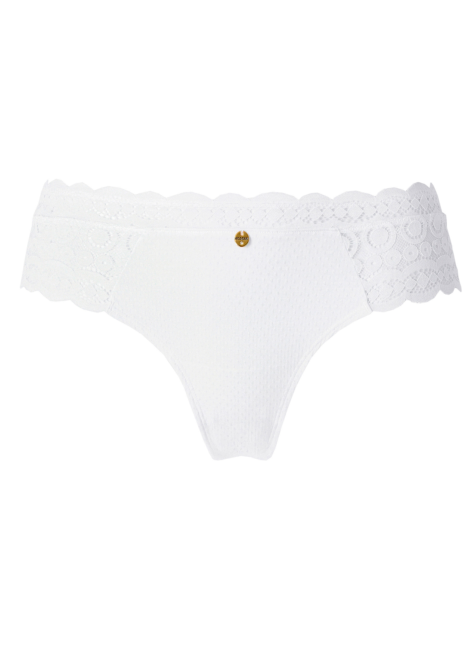 Culottes Shorty blanc Sandra femme blanc Morgan Culottes Shorty blanc Sandra femme blanc Blanc
