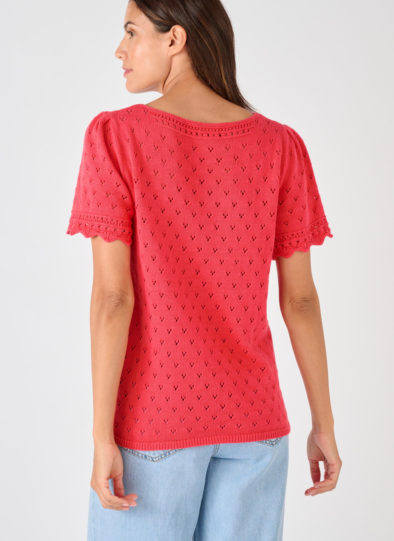 Pulls 85147 femme rouge Damart Pulls 85147 femme rouge Rouge