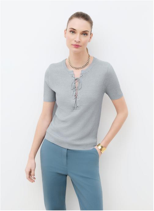 Caroll Pulls 261K-MVANESSA femme gris